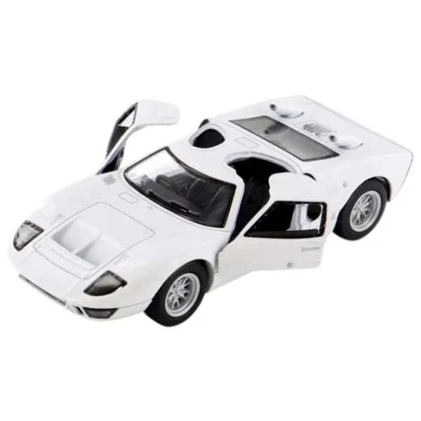 Mașină Kinsmart Ford GT40 KT5427  / / Gray White photo 6