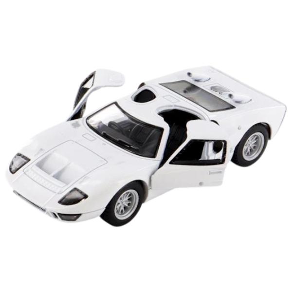Mașină Kinsmart Ford GT40 KT5427  / / Gray White photo 6