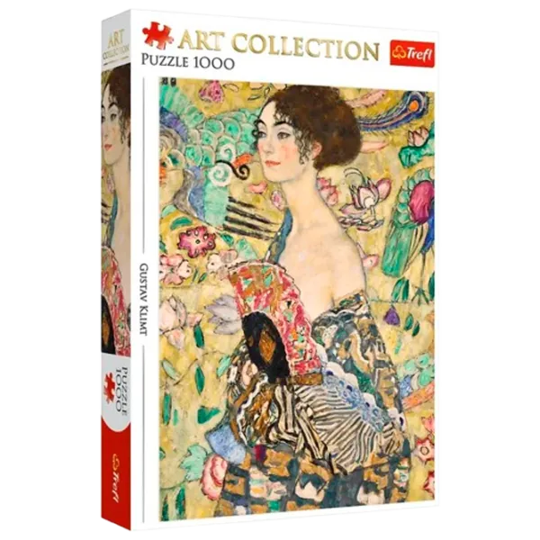 Puzzle Trefl The Lady with a Fan 9+/ Количество деталей: 1000 photo 1