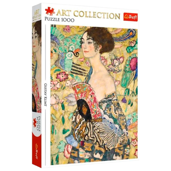 Puzzle Trefl The Lady with a Fan 9+/ Количество деталей: 1000 photo 1