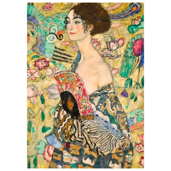 Puzzle Trefl The Lady with a Fan 9+/ Количество деталей: 1000 photo 2