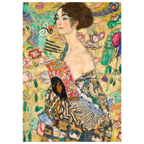 Puzzle Trefl The Lady with a Fan 9+/ Количество деталей: 1000 photo 2