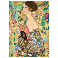 Puzzle Trefl The Lady with a Fan 9+/ Numărul de piese: 1000 photo 2