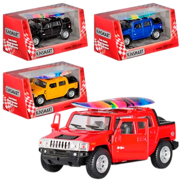 Mașină Kinsmart Hummer H2 KT5097  / / Gray Multicolor photo 2