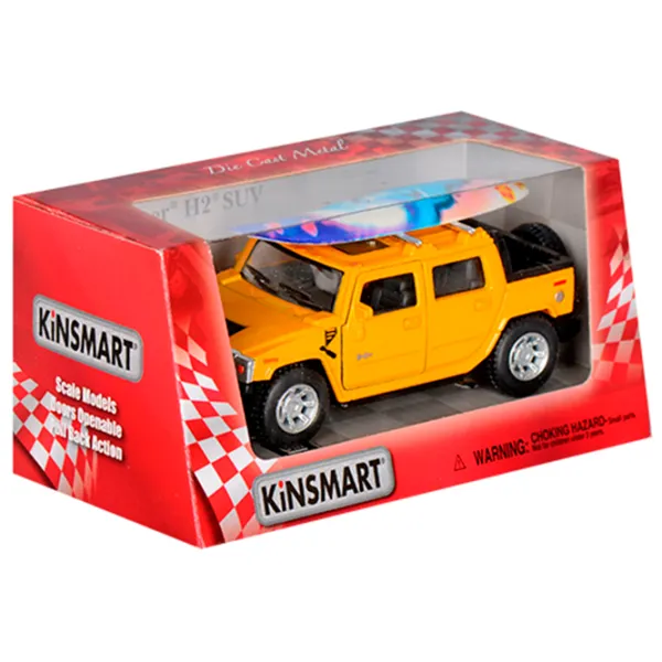 Mașină Kinsmart Hummer H2 KT5097  / / Gray Multicolor photo 5