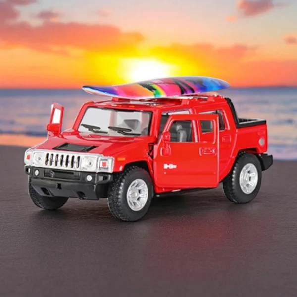 Mașină Kinsmart Hummer H2 KT5097  / / Gray Multicolor photo 6