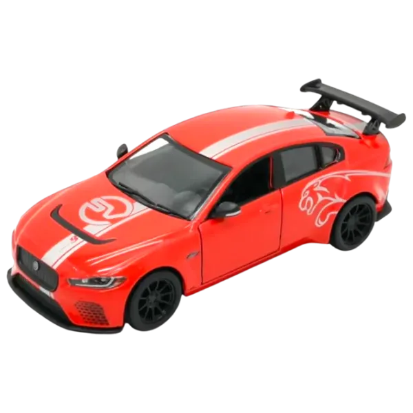 Mașină Kinsmart Jaguar XE SV Project KT5416WF  / / Gray Red photo 1