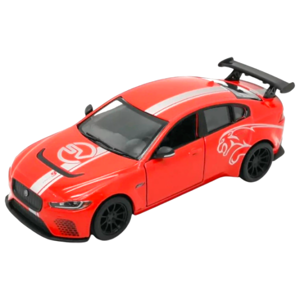 Mașină Kinsmart Jaguar XE SV Project KT5416WF  / / Gray Red photo 1