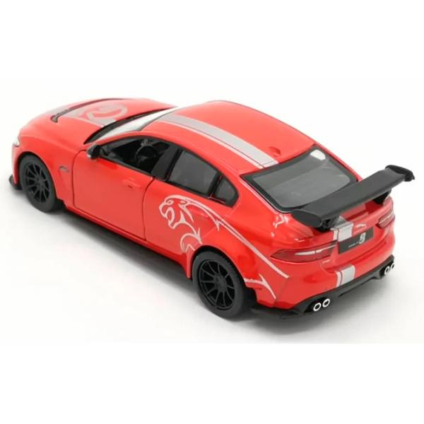 Mașină Kinsmart Jaguar XE SV Project KT5416WF  / / Gray Red photo 2