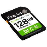 Card memorie Kingston Canvas Select Plus 128 GB SD / Class10 photo 2