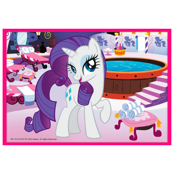 Puzzle Trefl Amazing Ponies 4+/ Количество деталей: 334 photo 3