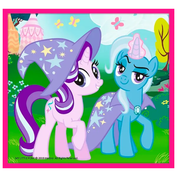 Puzzle Trefl Amazing Ponies 4+/ Количество деталей: 334 photo 7