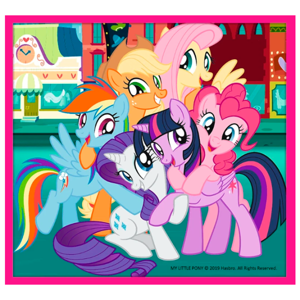 Puzzle Trefl Amazing Ponies 4+/ Количество деталей: 334 photo 9