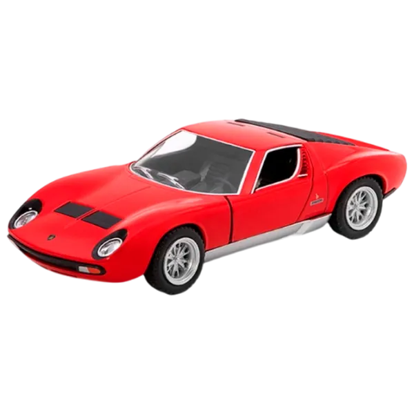 Mașină Kinsmart Lamborghini Miura KT5390  / / Gray Red photo 1