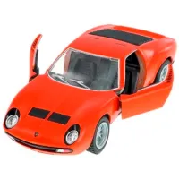 Mașină Kinsmart Lamborghini Miura KT5390 / / Gray Red photo 2