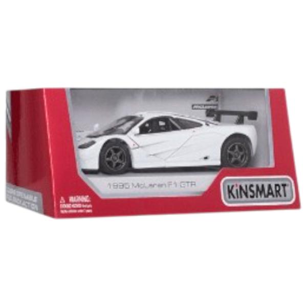 Mașină Kinsmart McLaren F1 KT5411W  / / Gray White photo 4