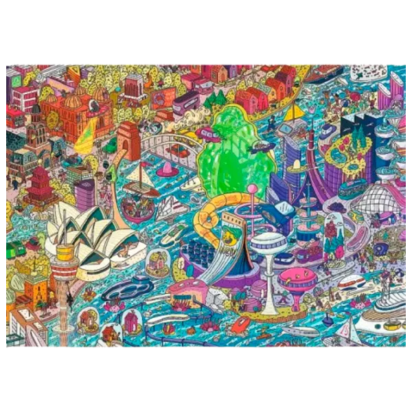 Puzzle Trefl Sydney, Australia 9+/ Количество деталей: 1000 photo 2