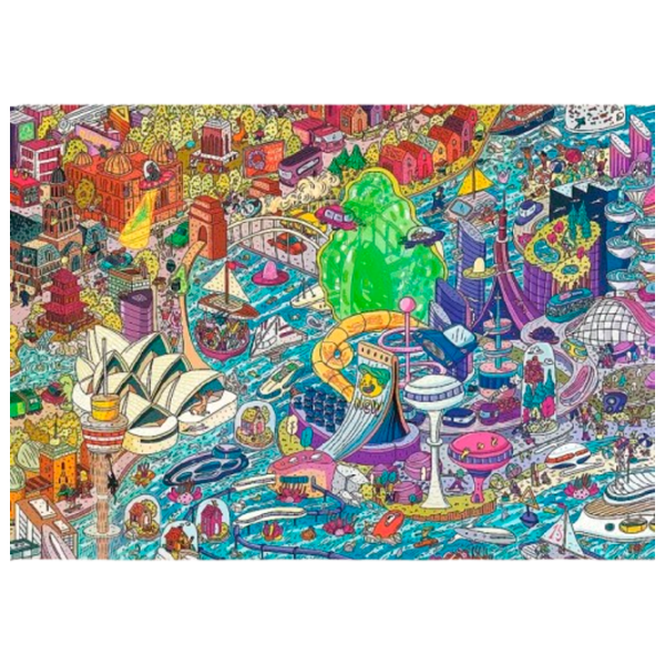 Puzzle Trefl Sydney, Australia 9+/ Количество деталей: 1000 photo 2
