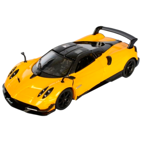 Машинка Kinsmart Pagani Huayra BC KT5400  / / Серый Желтый photo 1