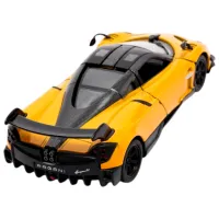 Mașină Kinsmart Pagani Huayra BC KT5400 / / Gray Yellow photo 4