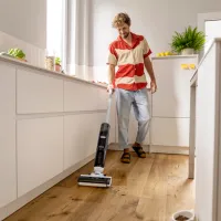 Mop electric KARCHER FCV 3 160 W / Black White photo 5