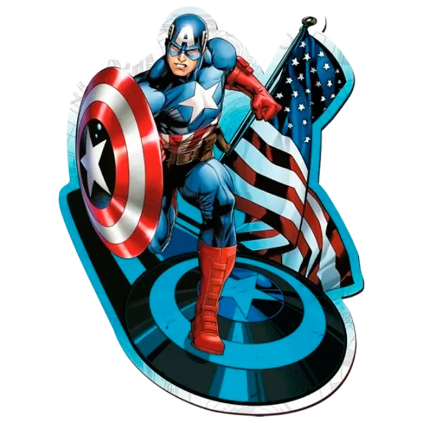 Puzzle Trefl Captain America 10+/ Numărul de piese: 160 photo 2