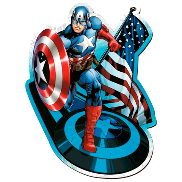 Puzzle Trefl Captain America 10+/ Numărul de piese: 160 photo 2