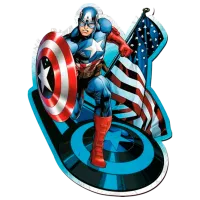 Puzzle Trefl Captain America 10+/ Numărul de piese: 160 photo 2