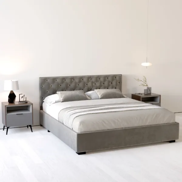 Кровать My-Style my-Mona 160 x 200 см / Фанера / Тёмно-серый photo 5