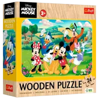Puzzle Trefl Mickey and his friends 10+/ Количество деталей: 24