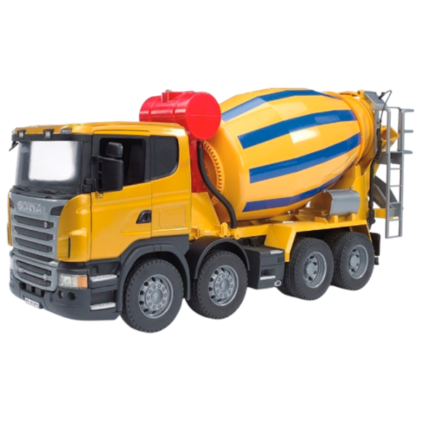 Бетономешалка Bruder 03554   / / Red Желтый photo 1