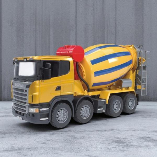 Бетономешалка Bruder 03554   / / Red Желтый photo 5