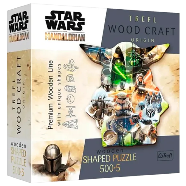 Puzzle Trefl Grogu 10+/ Numărul de piese: 505 photo 1