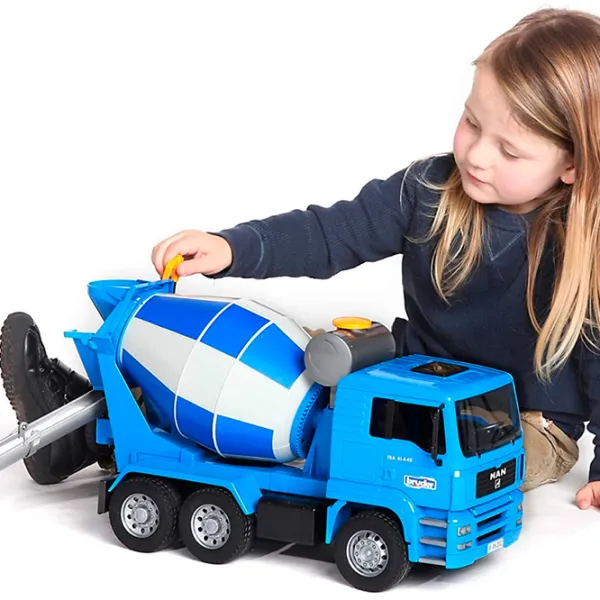 Betonieră Bruder 02744   / / Yellow Blue photo 4