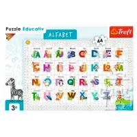 Puzzle Trefl Alphabet 3+/ Numărul de piese: 44