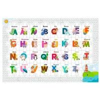 Puzzle Trefl Alphabet 3+/ Numărul de piese: 44 photo 2