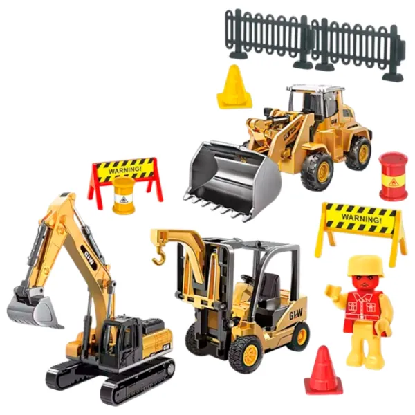 Set de mașini ChiToys 84837   / / Black Yellow photo 2