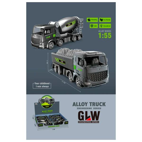 Camion ChiToys 96834   / / Green Argintiu  photo 6