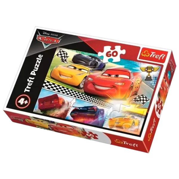 Puzzle Trefl Cars 3 4+/ Numărul de piese: 60 photo 1