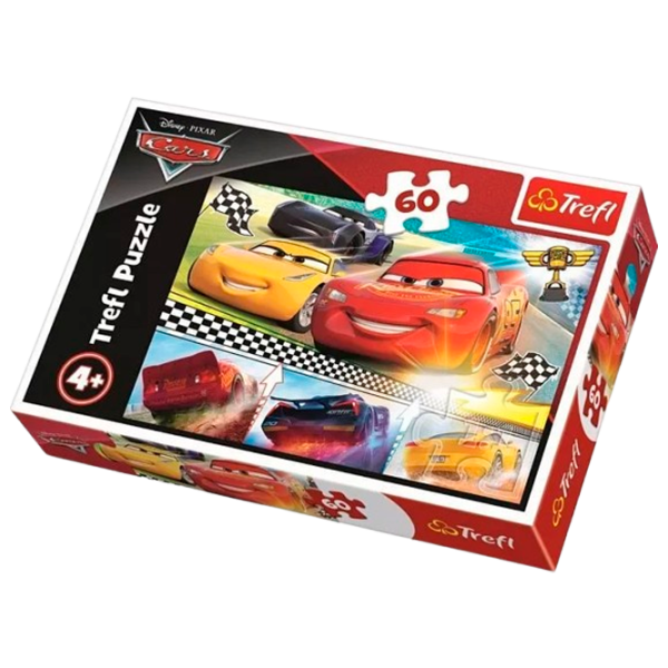 Puzzle Trefl Cars 3 4+/ Numărul de piese: 60 photo 1
