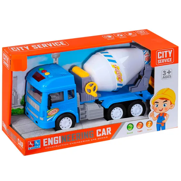 Betonieră Linda 14249   / / White Blue photo 6