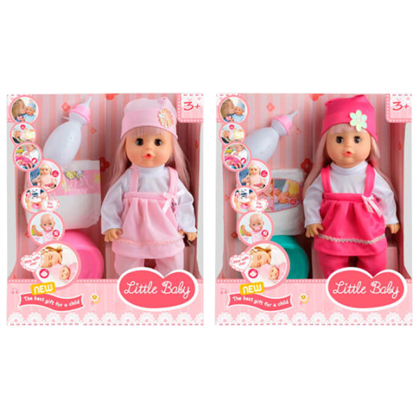 Кукла ChiToys Little Baby Girls AD9903-C9 малыш / 3+ photo 1