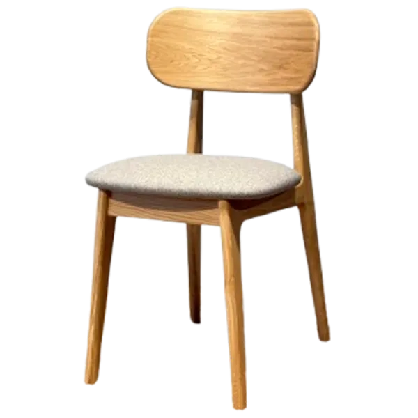 Scaun de bucătărie Mobicasa Polo Stofă/ Natural Gray photo 1 Scaun de bucătărie Mobicasa Polo Stofă/ Natural Gray photo 1