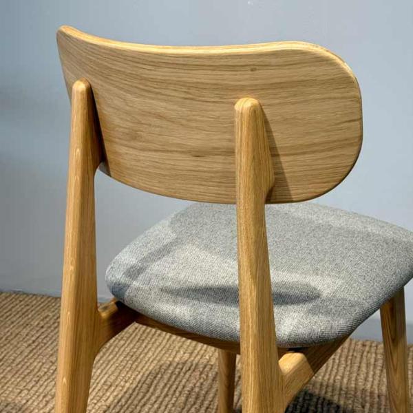 Scaun de bucătărie Mobicasa Polo Stofă/ Natural Gray photo 2 Scaun de bucătărie Mobicasa Polo Stofă/ Natural Gray photo 2