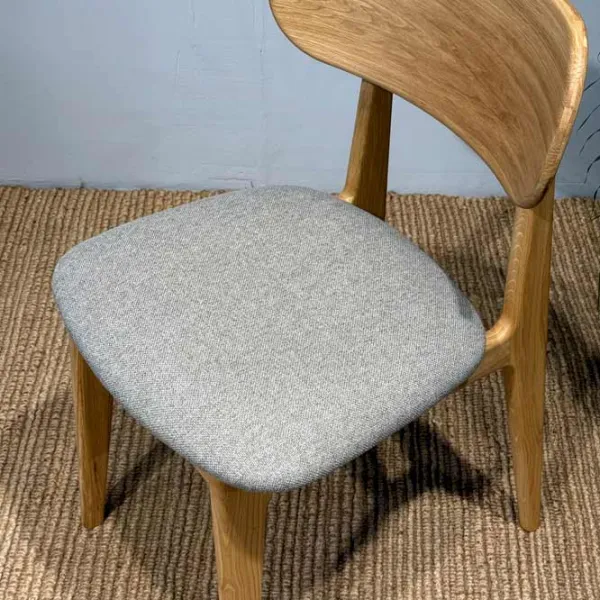 Scaun de bucătărie Mobicasa Polo Stofă/ Natural Gray photo 4 Scaun de bucătărie Mobicasa Polo Stofă/ Natural Gray photo 4