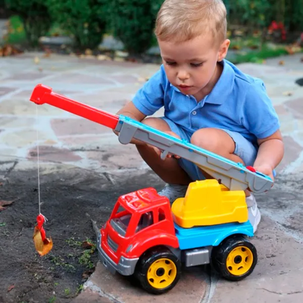 Mașină Technok 4555   / / Yellow Red photo 5