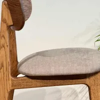 Scaun de bucătărie Mobicasa Polo Stofă/ Rustic Gray photo 4