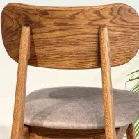 Scaun de bucătărie Mobicasa Polo Stofă/ Rustic Gray photo 7