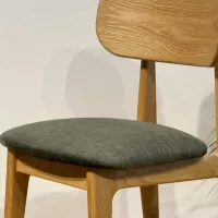 Scaun de bucătărie Mobicasa Polo Textil/ Rustic Gray photo 4