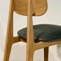 Scaun de bucătărie Mobicasa Polo Textil/ Rustic Gray photo 5